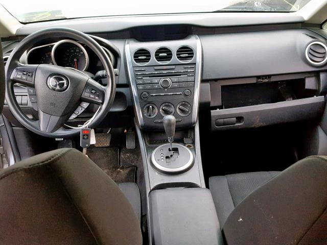 JM3ER2W55A0308476 - 2010 MAZDA CX-7 GRAY photo 9