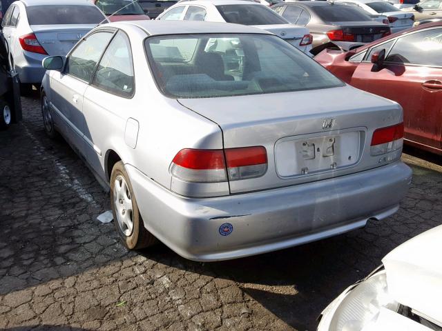 1HGEJ8248YL121470 - 2000 HONDA CIVIC EX SILVER photo 3