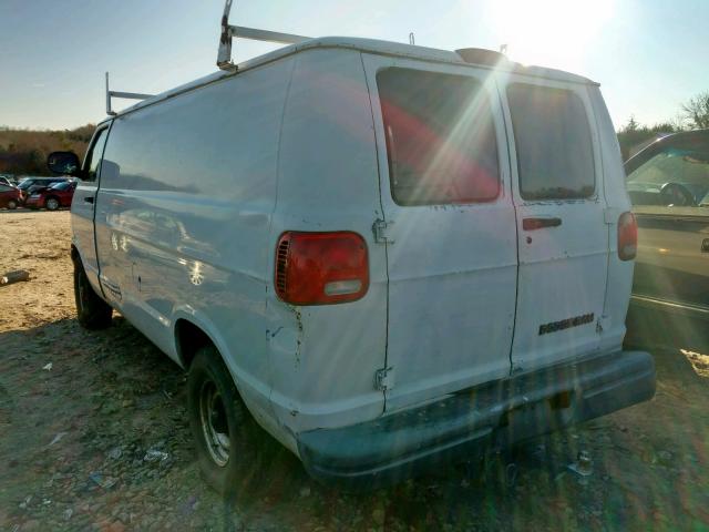 2B7HB11Y6XK515441 - 1999 DODGE RAM VAN B1 WHITE photo 3