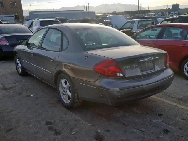 1FAFP55293G240422 - 2003 FORD TAURUS SES GRAY photo 3