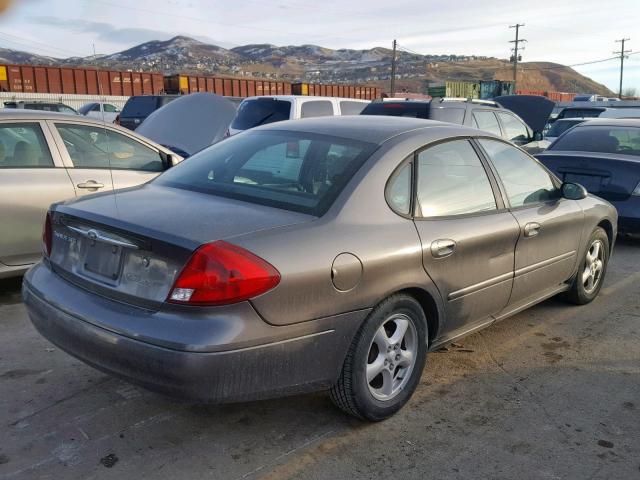 1FAFP55293G240422 - 2003 FORD TAURUS SES GRAY photo 4