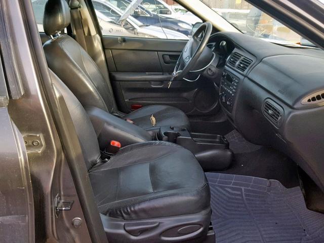 1FAFP55293G240422 - 2003 FORD TAURUS SES GRAY photo 5