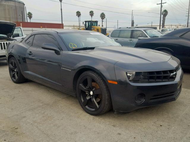 2G1FA1E38C9162574 - 2012 CHEVROLET CAMARO LS GRAY photo 1