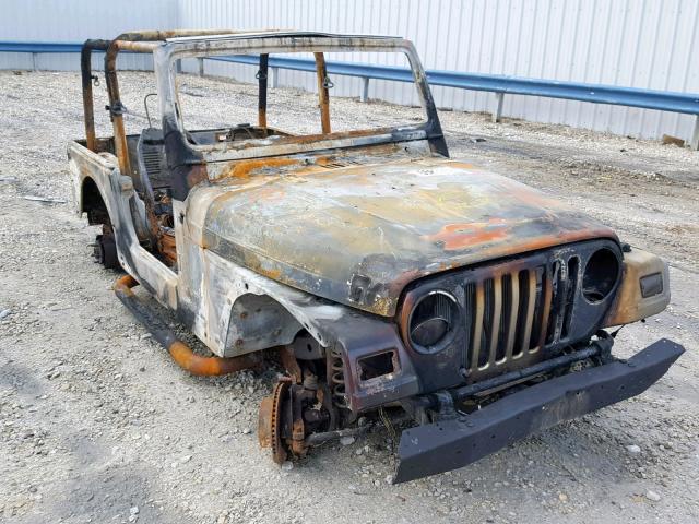 1J4FA29S16P725480 - 2006 JEEP WRANGLER / BURN photo 1