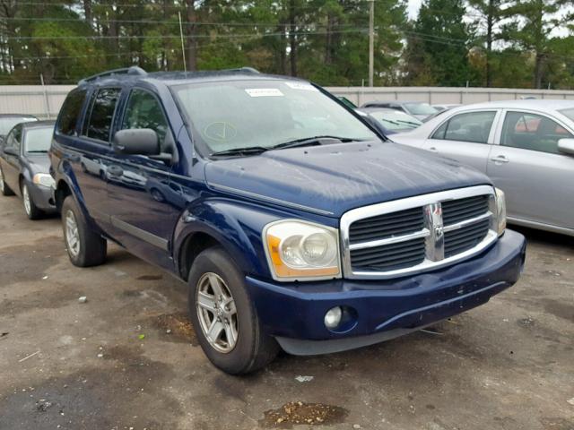 1D4HD48256F141000 - 2006 DODGE DURANGO SL BLUE photo 1