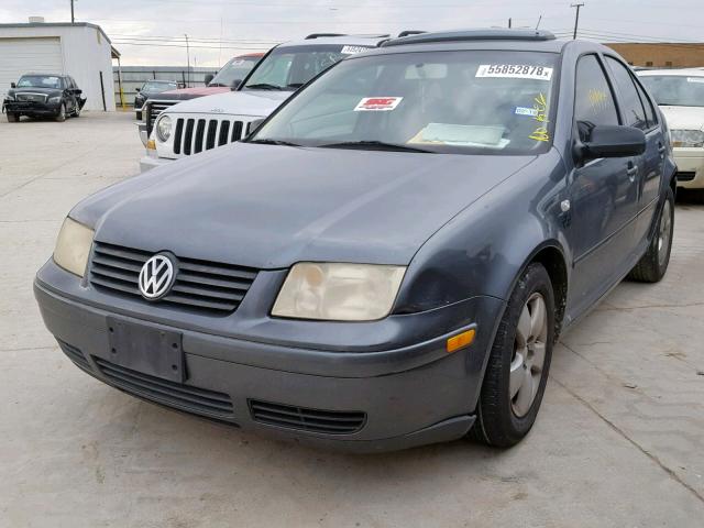 3VWSK69MX3M030097 - 2003 VOLKSWAGEN JETTA GLS GRAY photo 2