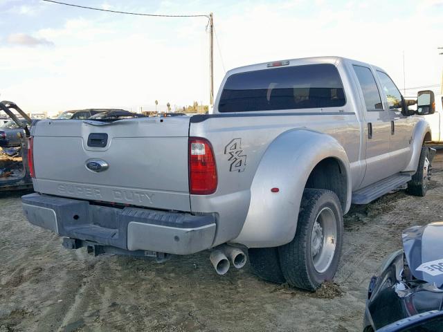 1FT8W4DT7GEA83808 - 2016 FORD F450 SUPER SILVER photo 4