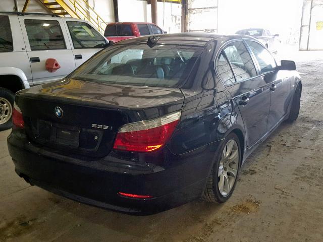 WBANW13558CN55048 - 2008 BMW 535 I BLACK photo 4