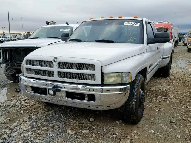 3B7MC33D0VM507090 - 1997 DODGE RAM 3500 WHITE photo 2