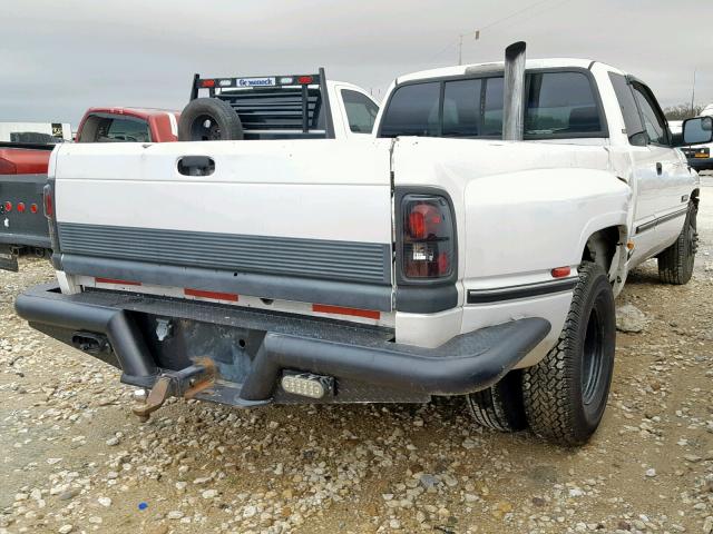 3B7MC33D0VM507090 - 1997 DODGE RAM 3500 WHITE photo 4