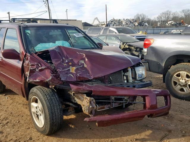 JNRDR09Y22W250839 - 2002 INFINITI QX4 MAROON photo 9