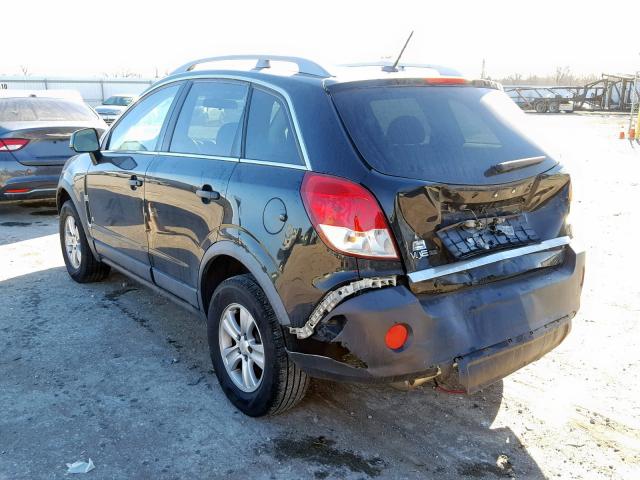 3GSCL33P49S627390 - 2009 SATURN VUE XE BLACK photo 3