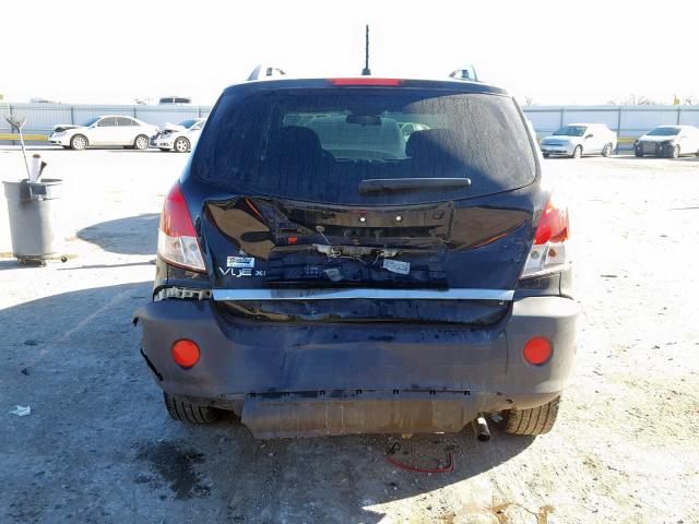 3GSCL33P49S627390 - 2009 SATURN VUE XE BLACK photo 9