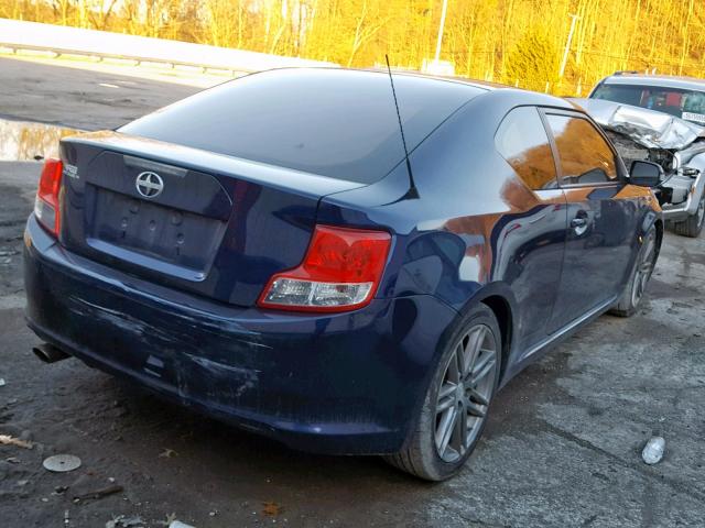 JTKJF5C76D3049435 - 2013 SCION TC 蓝色 照片 4