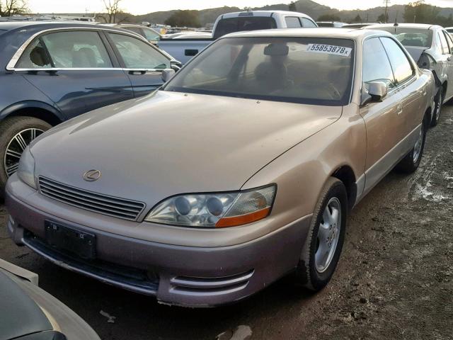 JT8VK13T7N0028301 - 1992 LEXUS ES 300 GOLD photo 2