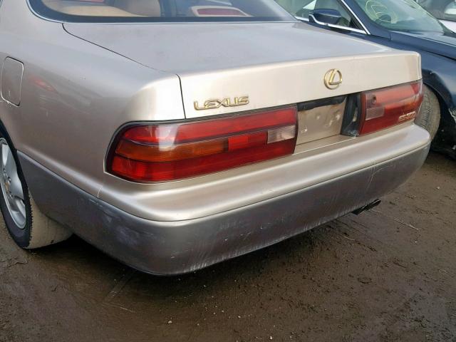 JT8VK13T7N0028301 - 1992 LEXUS ES 300 GOLD photo 9