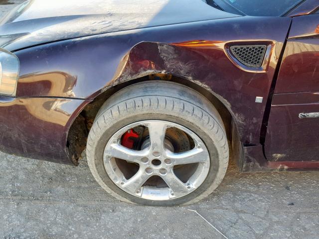 2G2WC58C061204778 - 2006 PONTIAC GRAND PRIX MAROON photo 9