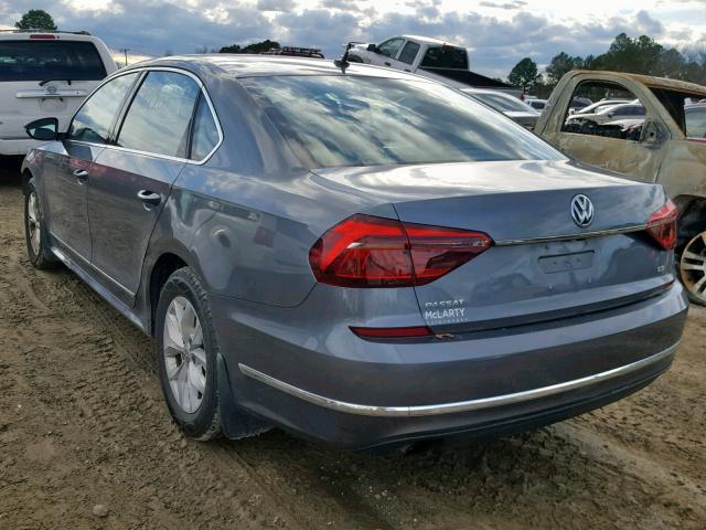 1VWAT7A38HC008903 - 2017 VOLKSWAGEN PASSAT S GRAY photo 3