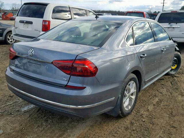 1VWAT7A38HC008903 - 2017 VOLKSWAGEN PASSAT S GRAY photo 4