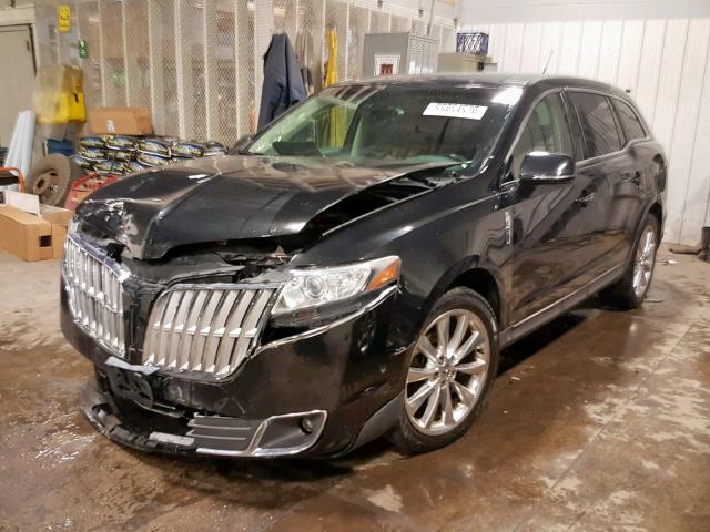 2LMHJ5ATXABJ29417 - 2010 LINCOLN MKT BLACK photo 2