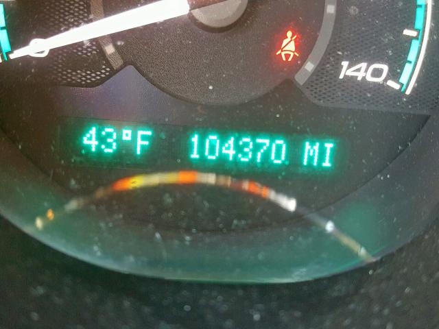 1G1ZC5EBXAF172842 - 2010 CHEVROLET MALIBU 1LT BLACK photo 8