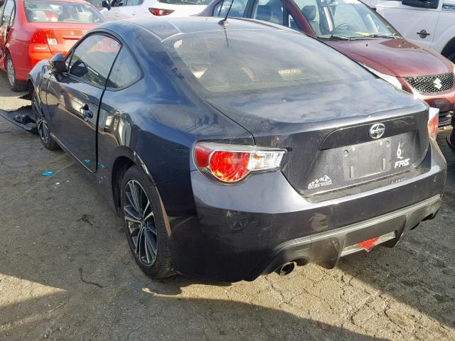 JF1ZNAA11D1704574 - 2013 TOYOTA SCION BLACK photo 3