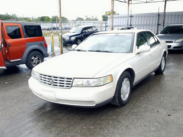 1G6KS54Y9YU258329 - 2000 CADILLAC SEVILLE SL WHITE photo 2