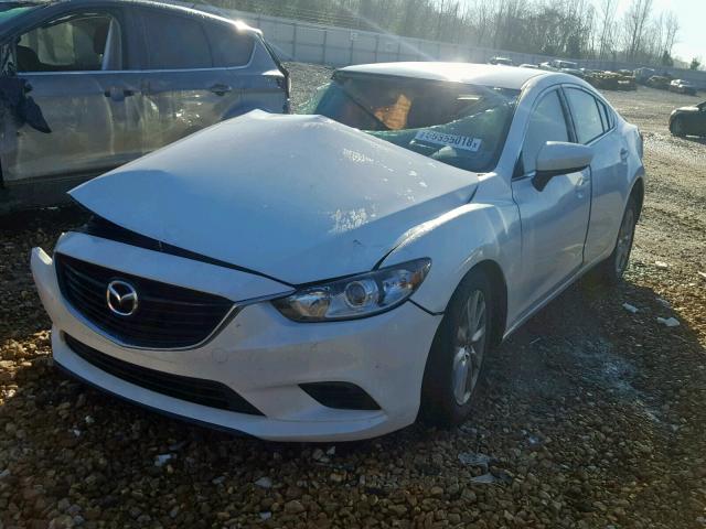 JM1GJ1U54F1220509 - 2015 MAZDA 6 SPORT WHITE photo 2