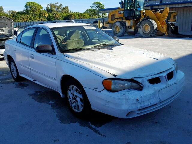 1G2NF52EX4M559696 - 2004 PONTIAC GRAND AM S WHITE photo 1