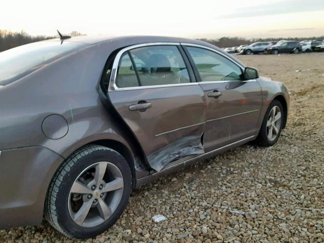 1G1ZC5E1XBF199189 - 2011 CHEVROLET MALIBU 1LT 棕色 照片 9