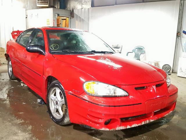 1G2NW52E12C265641 - 2002 PONTIAC GRAND AM G RED photo 1