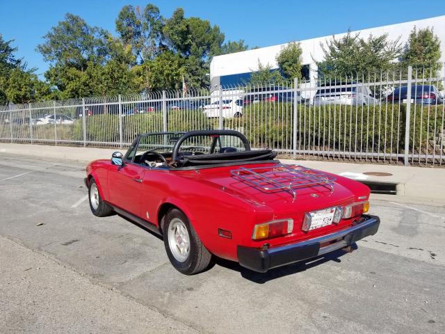 0000124CS10126715 - 1978 FIAT 500 RED photo 4