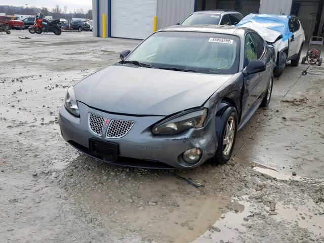 2G2WS522241313680 - 2004 PONTIAC GRAND PRIX ვერცხლისფერი ფოტო 2