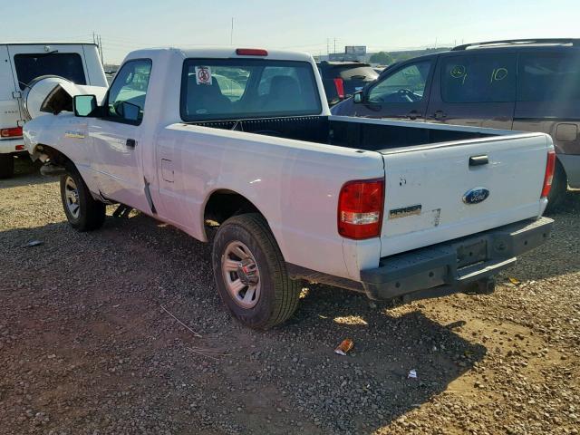 1FTYR10D69PA23417 - 2009 FORD RANGER WHITE photo 3