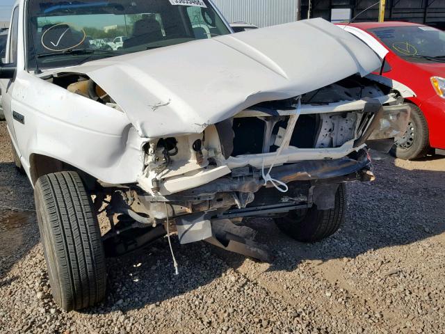 1FTYR10D69PA23417 - 2009 FORD RANGER WHITE photo 9