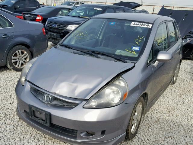 JHMGD38607S056403 - 2007 HONDA FIT S 银色 照片 2