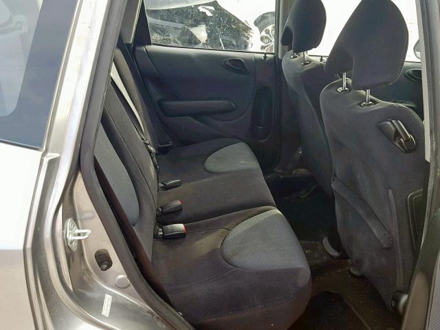 JHMGD38607S056403 - 2007 HONDA FIT S 银色 照片 6