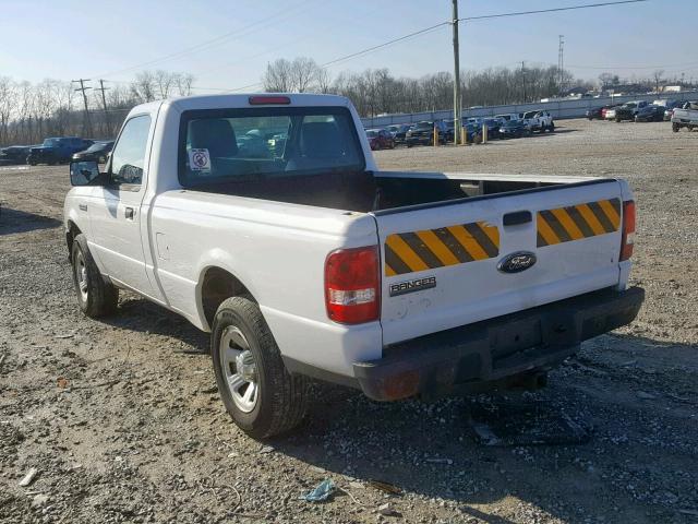 1FTKR1ADXAPA57613 - 2010 FORD RANGER WHITE photo 3