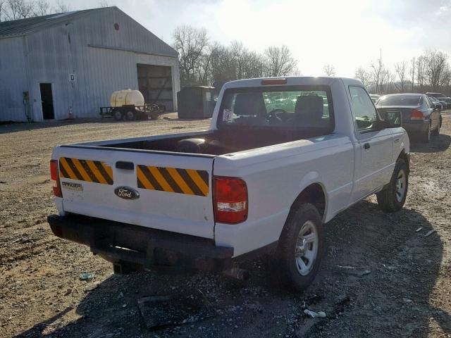 1FTKR1ADXAPA57613 - 2010 FORD RANGER WHITE photo 4