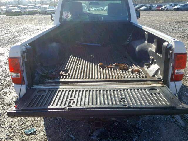 1FTKR1ADXAPA57613 - 2010 FORD RANGER WHITE photo 6