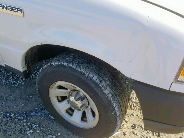 1FTKR1ADXAPA57613 - 2010 FORD RANGER WHITE photo 9