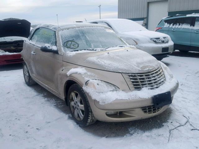 3C3EY55E25T283421 - 2005 CHRYSLER PT CRUISER TAN photo 1