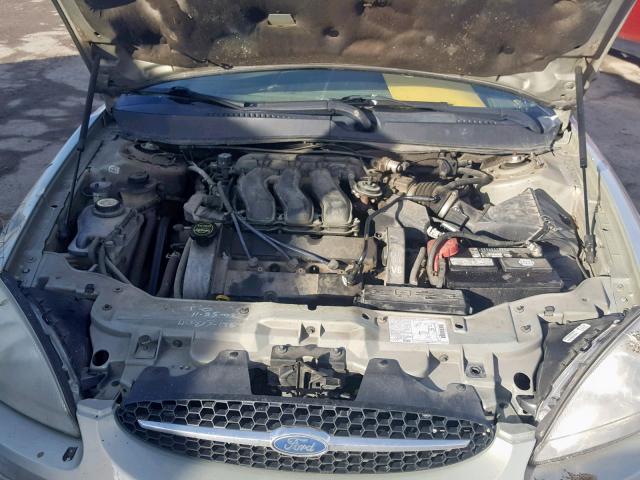 1FAFP55S43A154972 - 2003 FORD TAURUS SES SILVER photo 7