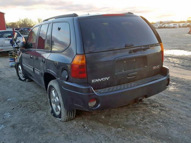 1GKDT13S032197129 - 2003 GMC ENVOY GRAY photo 3