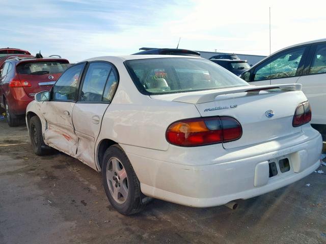 1G1NE52J43M603968 - 2003 CHEVROLET MALIBU LS 白色 照片 3