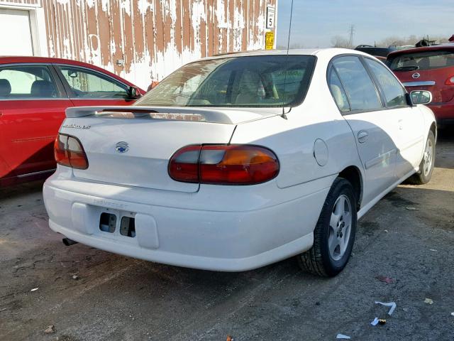 1G1NE52J43M603968 - 2003 CHEVROLET MALIBU LS 白色 照片 4