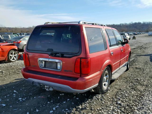 5LMFU28A6YLJ19584 - 2000 LINCOLN NAVIGATOR 红色 照片 4