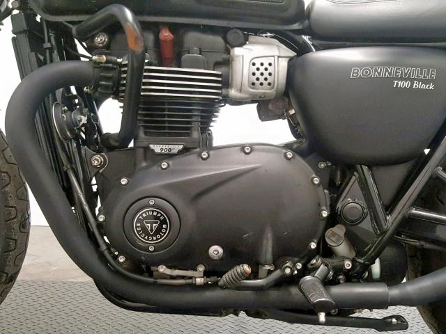 SMTD10GN8HT806535 - 2017 TRIUMPH MOTORCYCLE BONNEVILLE BLACK photo 6