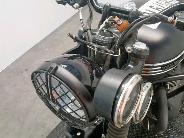 SMTD10GN8HT806535 - 2017 TRIUMPH MOTORCYCLE BONNEVILLE BLACK photo 9