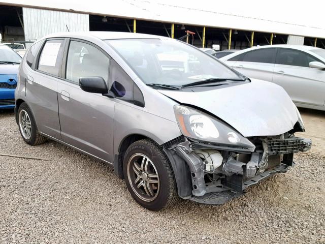 JHMGE88279S000677 - 2009 HONDA FIT GRAY photo 1